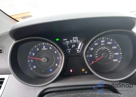 2013 Hyundai Elantra Gls from USA, damaged, VIN 5NPDH4AE1DH326555